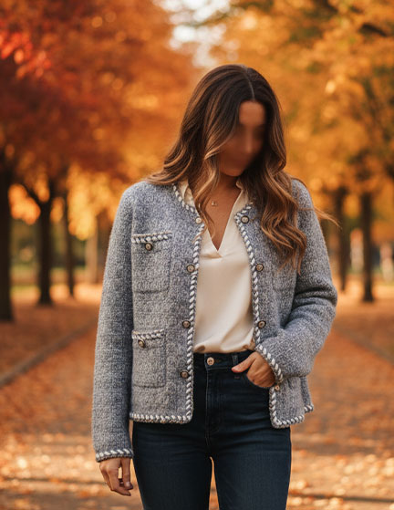 Franco Banetti Puk Cardigan Grey 1