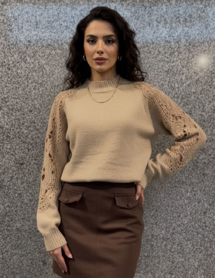 Franco Banetti Sharna Top Beige