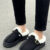 Franco Banetti Vencia Slipper Black