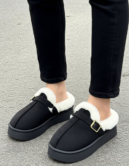 Franco Banetti Vencia Slipper Black