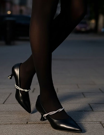 Franco Banetti Vini Pump Black