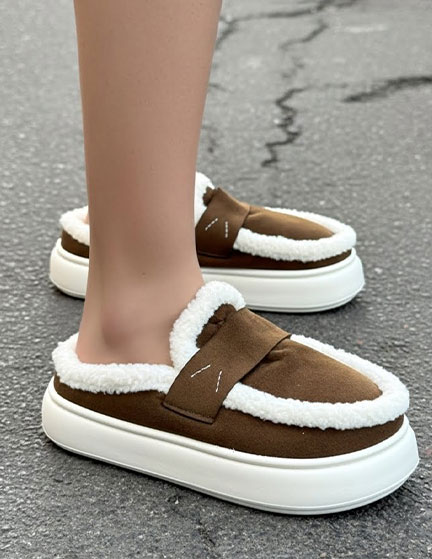 Franco Banetti Zoya Slipper Brown