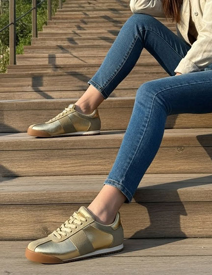 Franco Banetti Sem Sneakers Gold