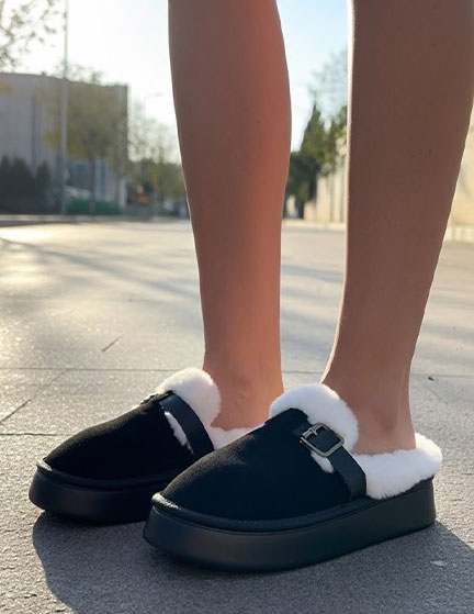 Franco Banetti Sony Slipper Black