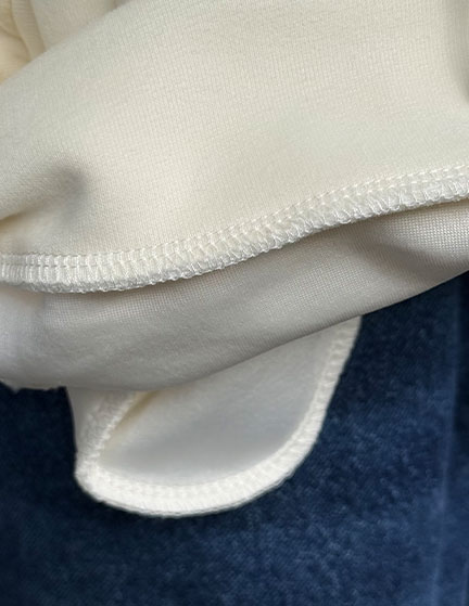 Franco Banetti Twice Hoodie Beige Fabric