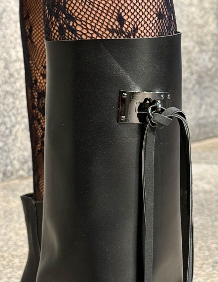 Franco Banetti Liam Boot Black Details