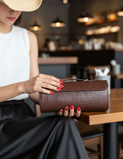 Franco Banetti Leona Bag Brown Cro