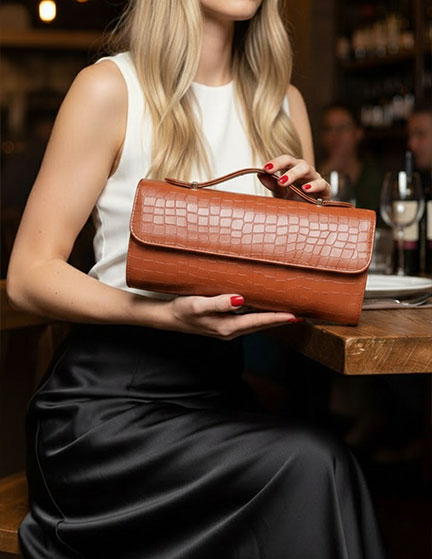 Franco Banetti Leona Bag Camel Cro