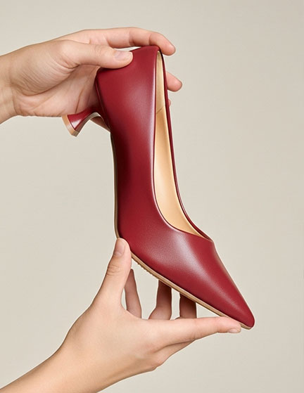 Franco Banetti Tess Pump Borgundy