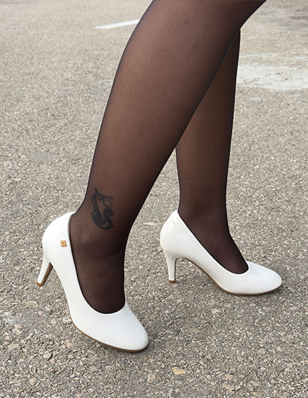 Franco Banetti Raya Pump White