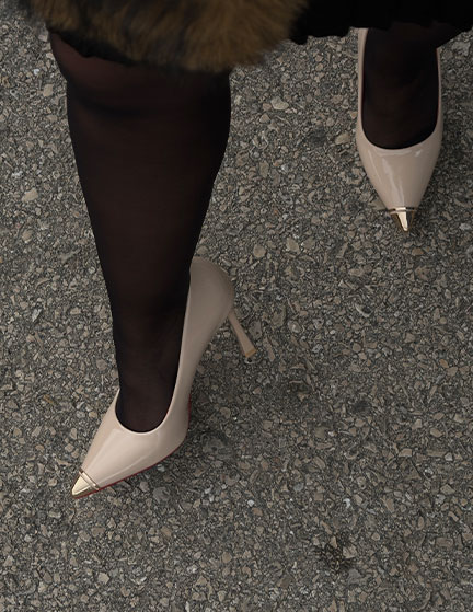 Franco Banetti Mocy Pump Beige glos