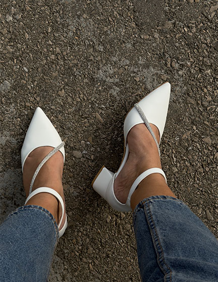 Franco Banetti Vesa Pump White