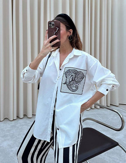 Franco Banetti Eleph Shirt White