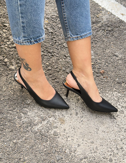 Franco Banetti Anaya Pump Black Matt