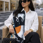 Franco Banetti Horse Shirt Black