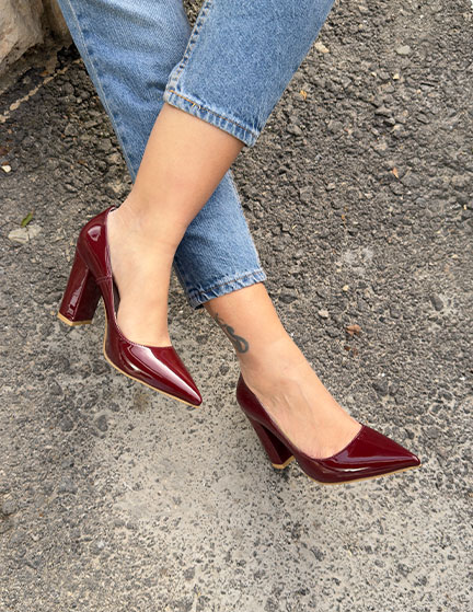 Franco Banetti Ishla Pump Bordo