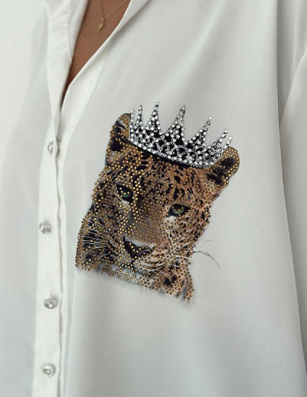 Franco Banetti King Shirt White Details