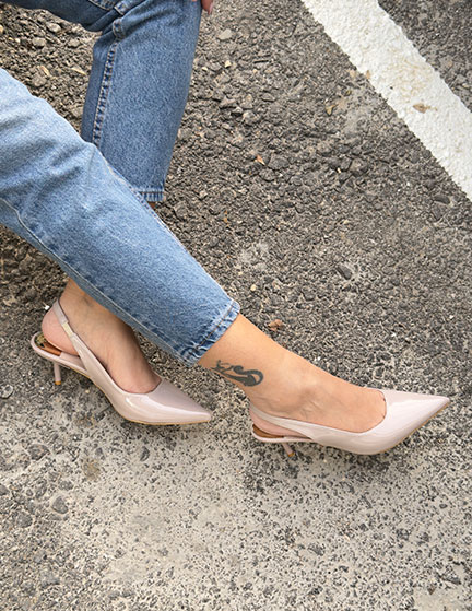 Franco Banetti Anaya Pump Beige Glo