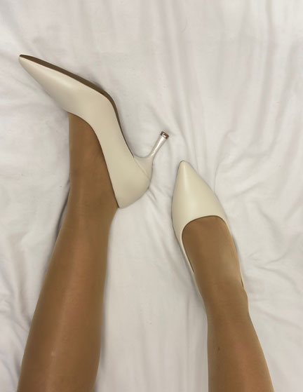 Franco Banetti Savana Pump Off-white