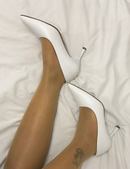 Franco Banetti Savana Pump White