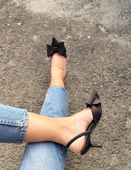 Franco Banetti Sei Pump Black Cha 1