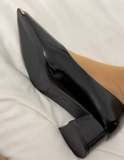 Franco Banetti Skyla Pump Black Details