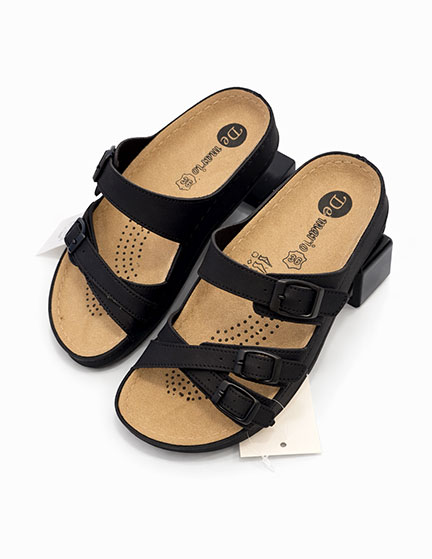 Franco Banetti Rio Slipper Black