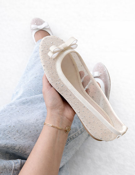 Franco Banetti Viva Ballerina Beige