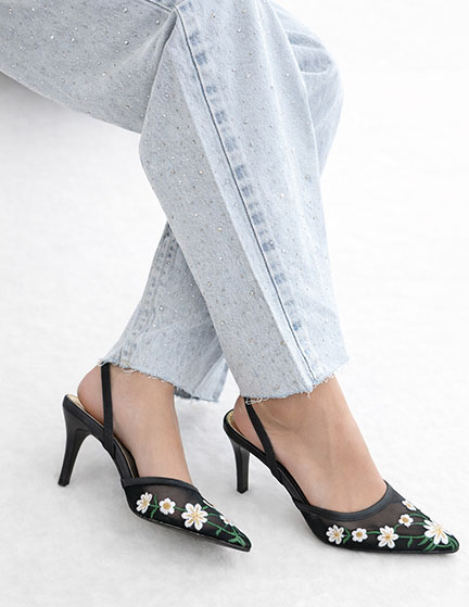 Franco Banetti Fiory Pump Black