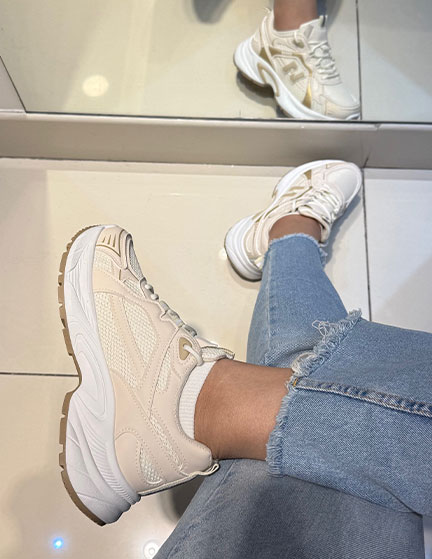 Franco Banetti Ganesha sneakers Beige 1