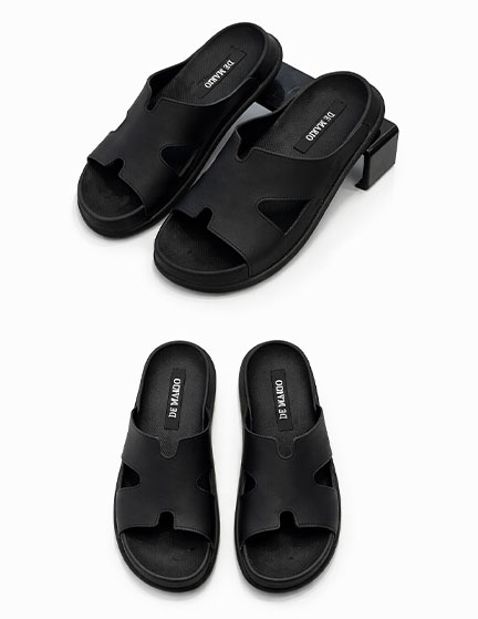 Franco Banetti Hera Slipper Black