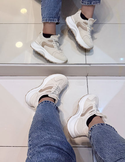 Franco Banetti Kamy Sneakers Beige