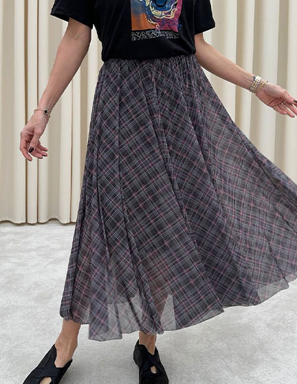 Franco Banetti Gigi Skirt Grey