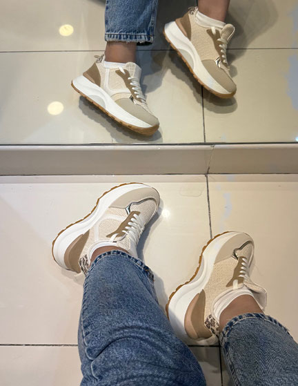 Franco Banetti Krida Sneakers Beige