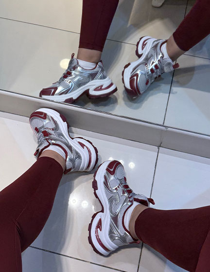 Franco Banetti Pipa Sneakers Bordo 2