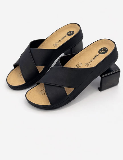 Franco Banetti Rekka Slipper Black