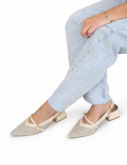 Franco Banetti Soka Pump Beige