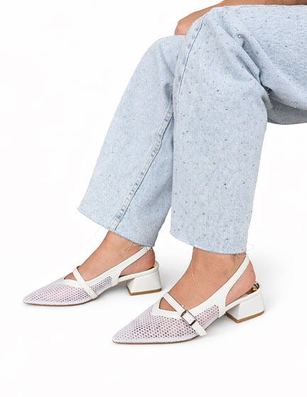 Franco Banetti Soka Pump White