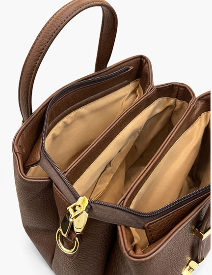 Franco Banetti Mocha Bag Brown Det
