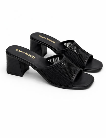 Franco Banetti Basica Heel Black