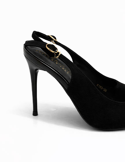 Franco Banetti Sharm Pump Black Details