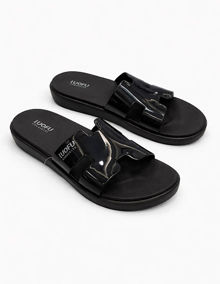 Franco Banetti Ego Slipper Black