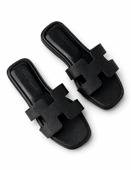 Franco Banetti Elano Slipper Black