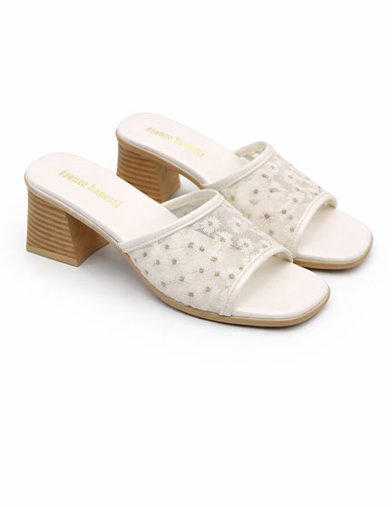 Franco Banetti Flonsia Heel White