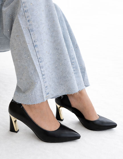 Franco Banetti Oya Pump Black