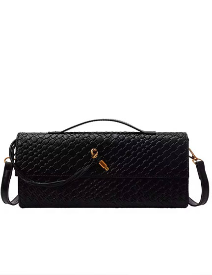 Franco Banetti Woven Bag Black 1