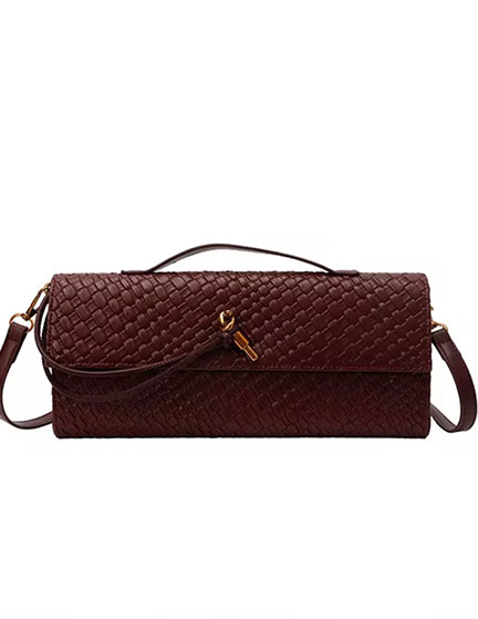 Franco Banetti Woven Bag Bordo 1