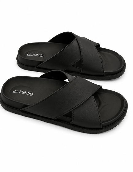 Franco Banetti Slinia Slipper Black