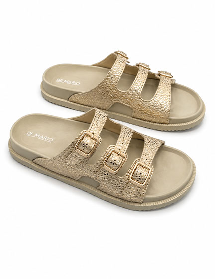 Franco Banetti Triple Slipper Beige