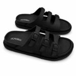 Franco Banetti Triple Slipper Black